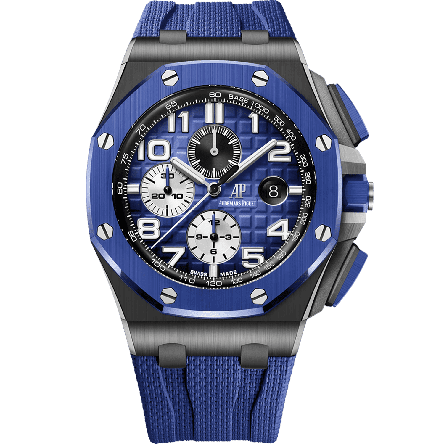 Audemars Piguet Royal Oak Offshore Selfwinding Chronograph Blue 26