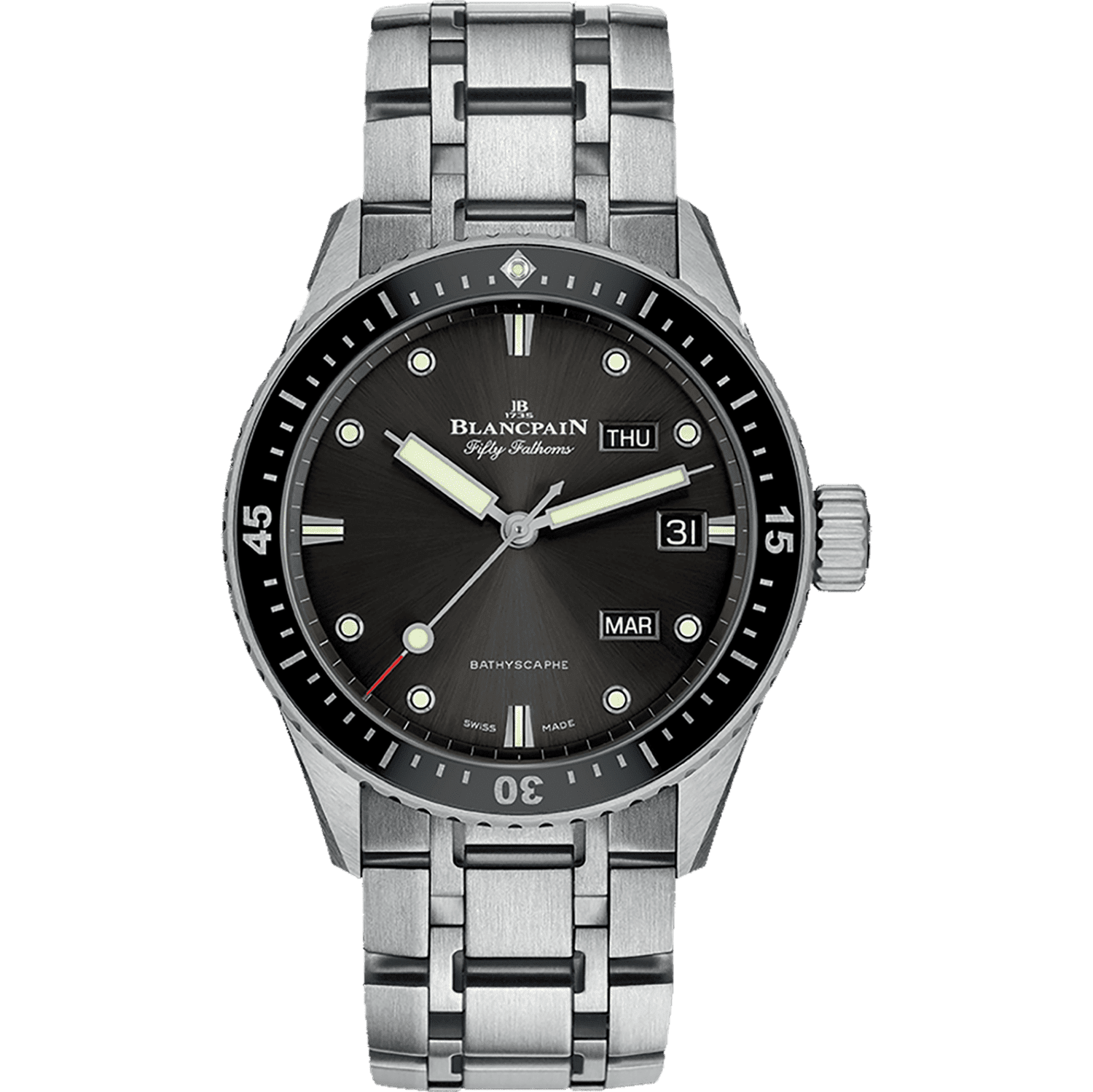 Buy Blancpain Fifty Fathoms Bathyscaphe Quanti me Annuel