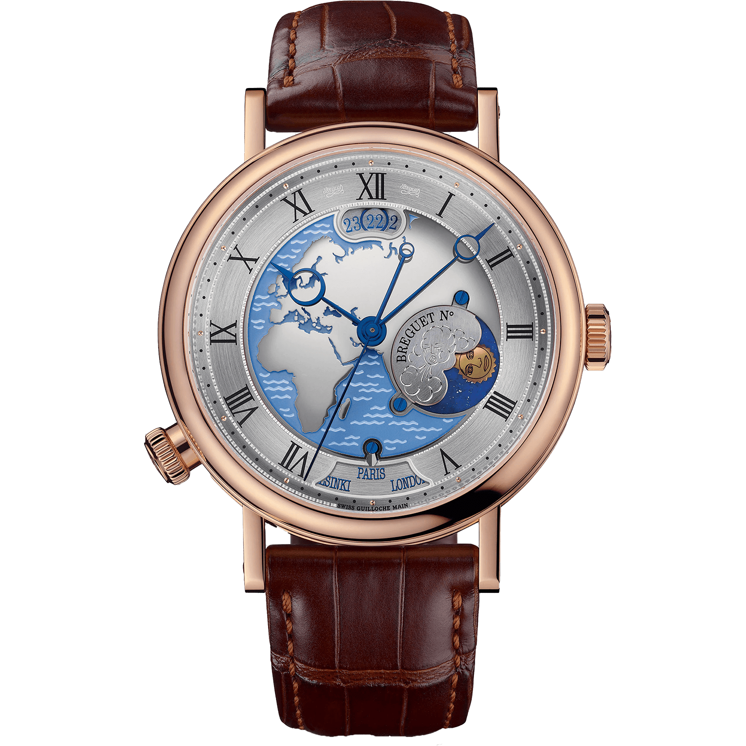 Breguet Classique Hora Mundi Brown 5717BR EU 9ZU