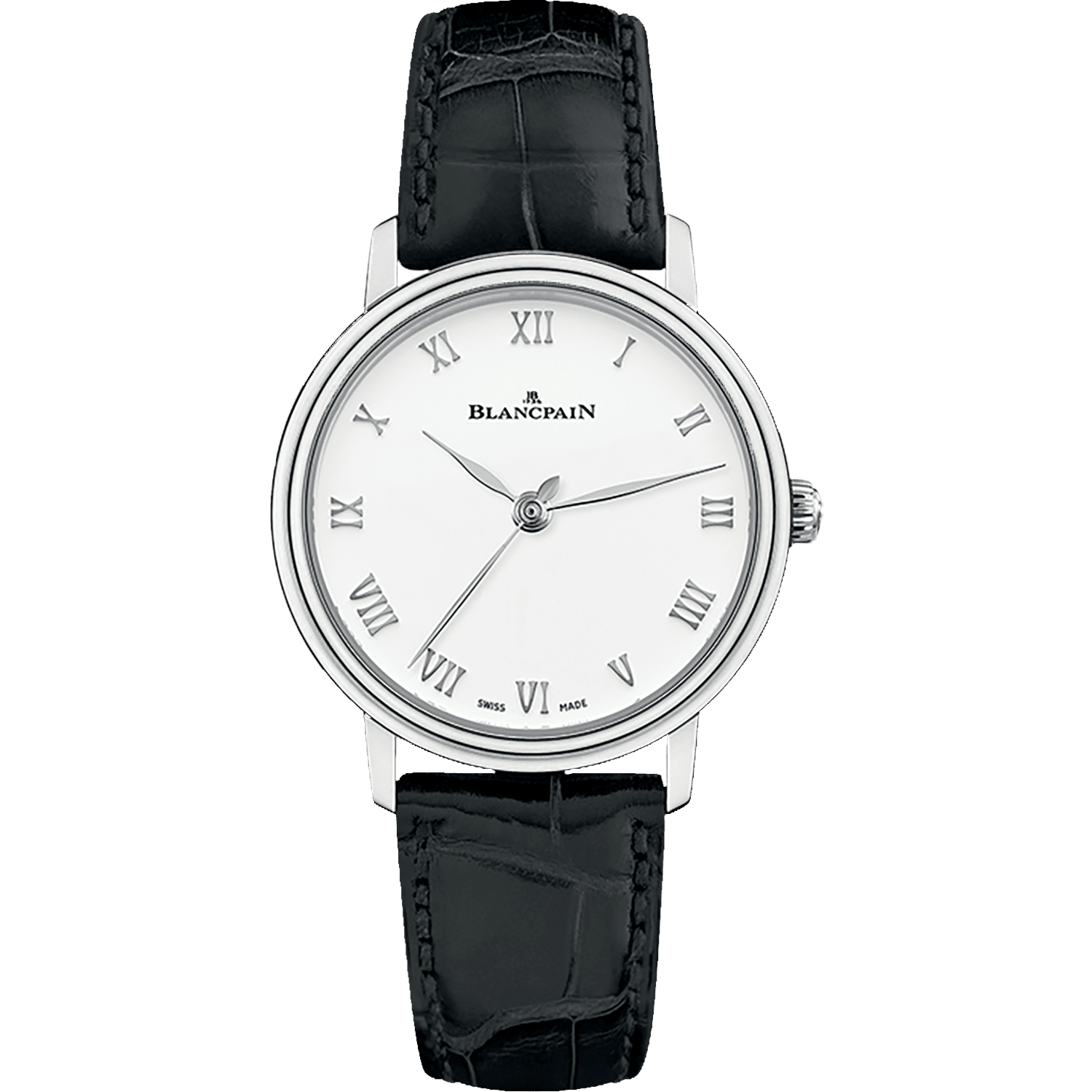 Blancpain Villeret Ultraplate Black 6104 1127 55A