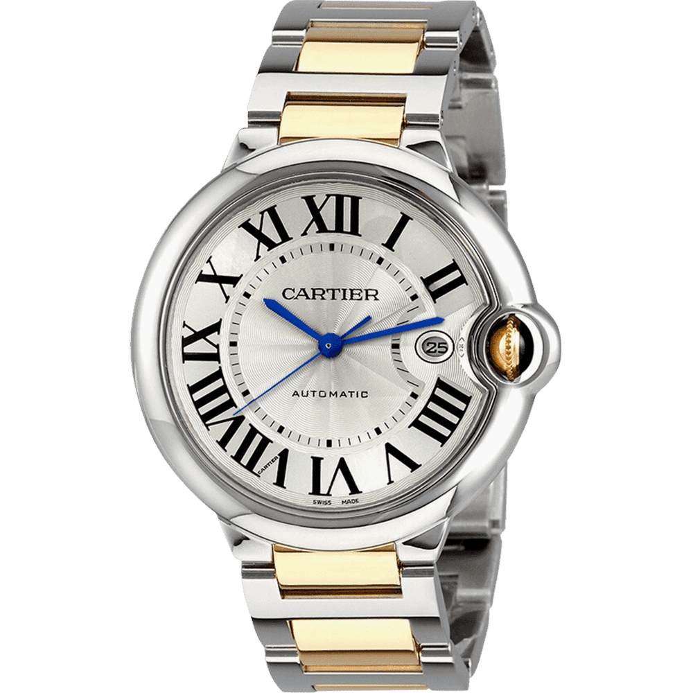 Cartier ballon bleu 42mm two online tone