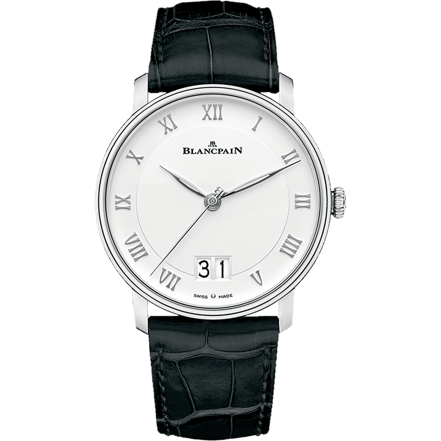 Blancpain Villeret Grande Date Black 6669 1127 55B