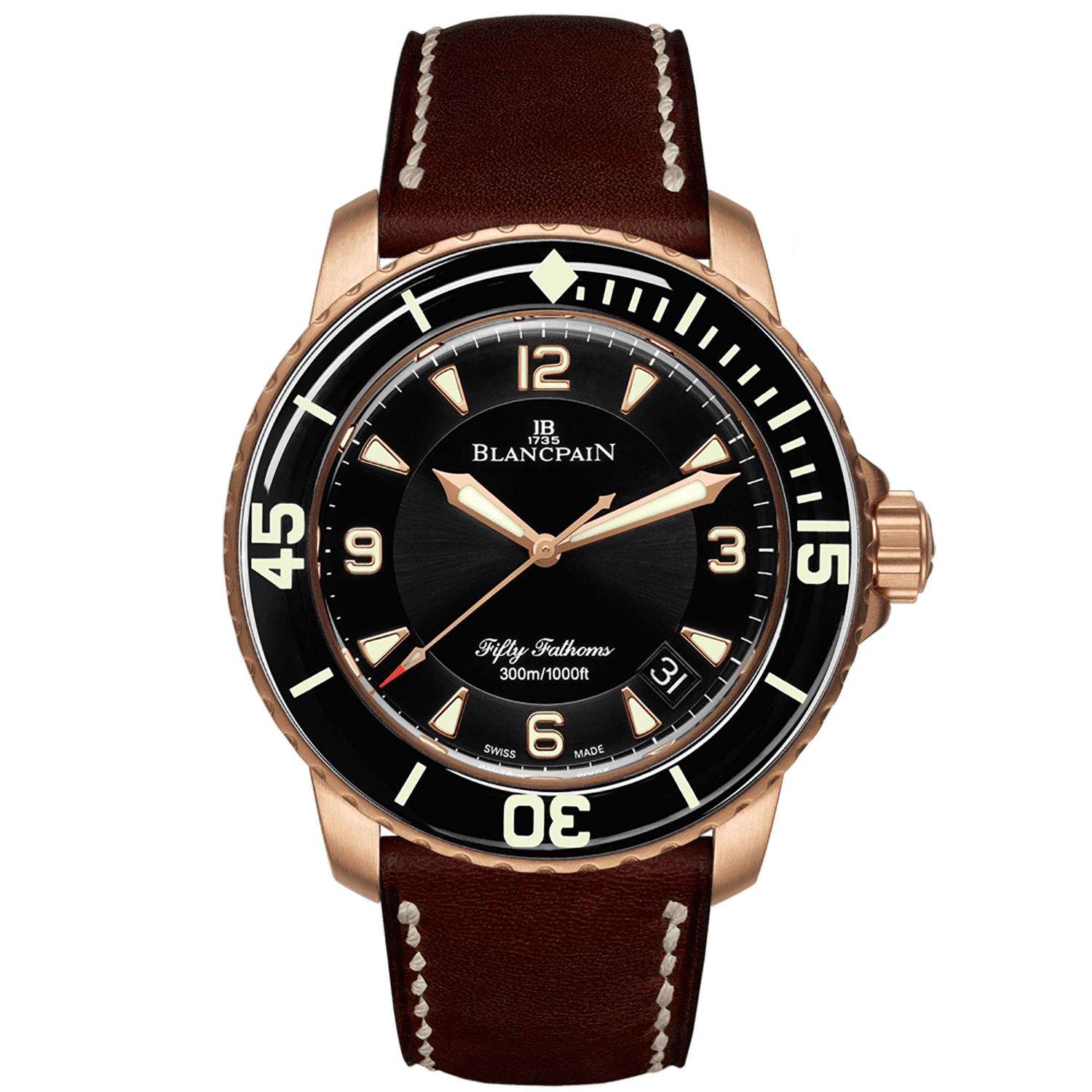 Blancpain Fifty Fathoms Brown 5015A 3630 63B