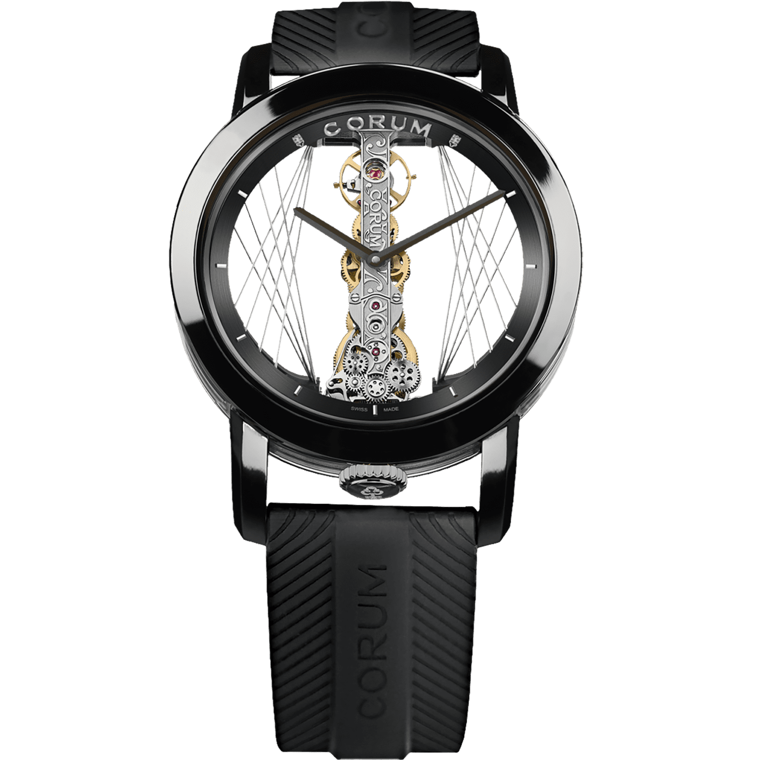 Corum Golden Bridge Art Deco Black B113 03952 113.955.95 F371 CA