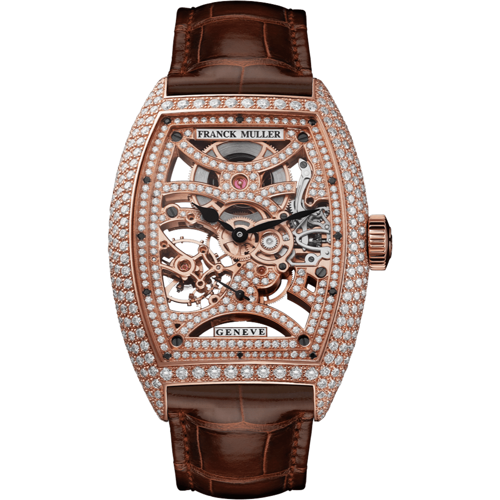 Franck Muller Cintree Curvex Rose gold 8880 B S6 SQT D MVT D