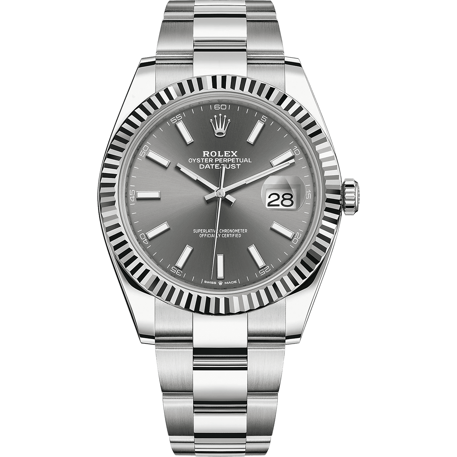 Rolex 2025 datejust grey