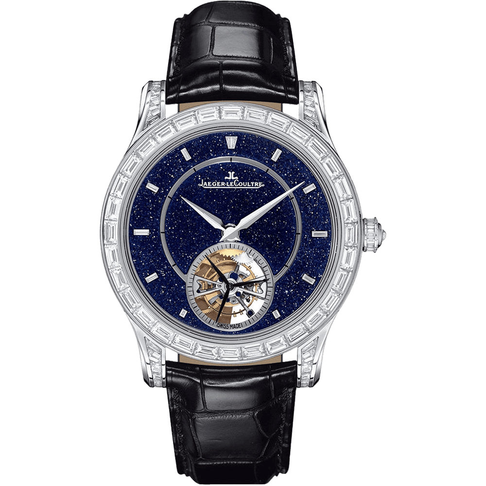 Jaeger LeCoultre Master Grande Tradition Tourbillon Blue Q5083402