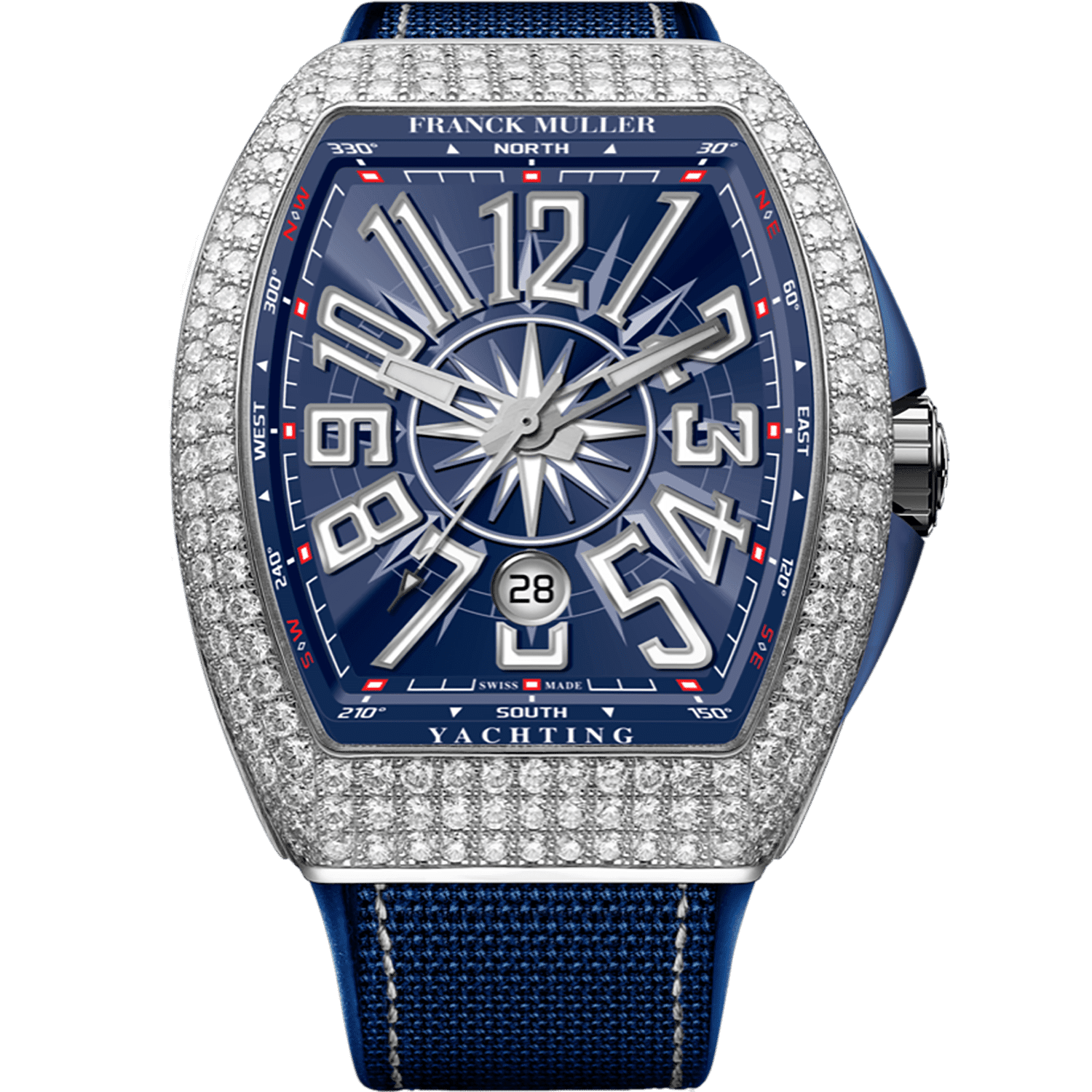 Franck Muller Vanguard V35 Blue V 35 SC AT FO YACHT D BL