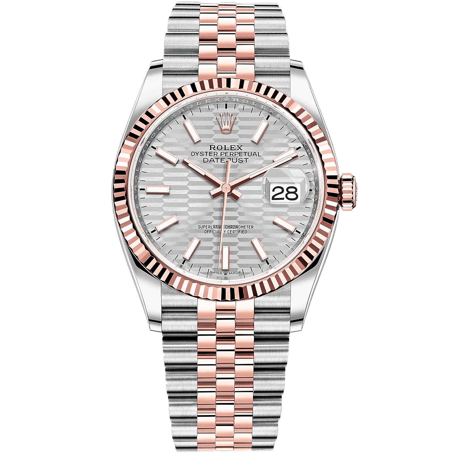 Rose gold best sale rolex 36mm