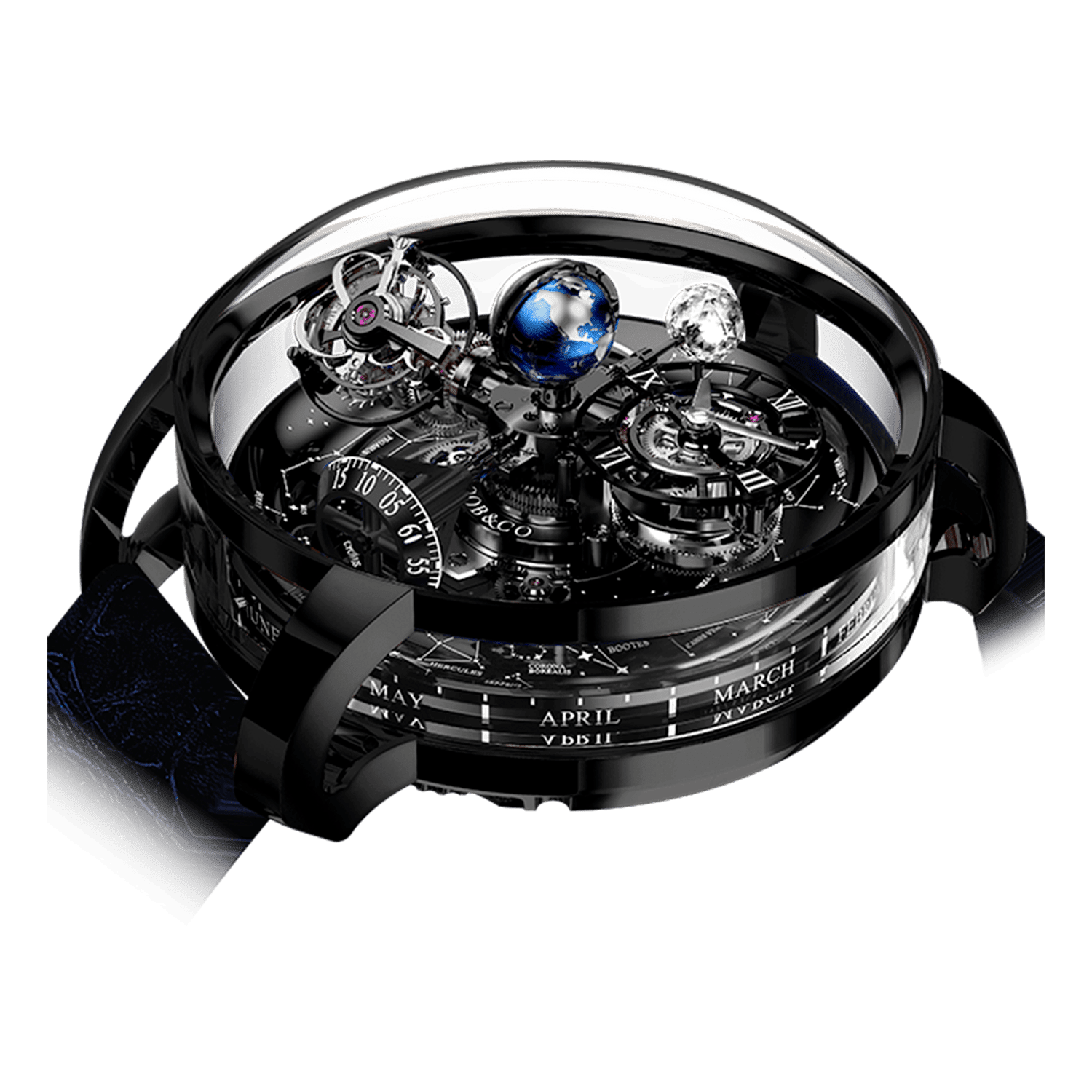 Jacob Co. Astronomia Black AT110.31.AA.WD.A