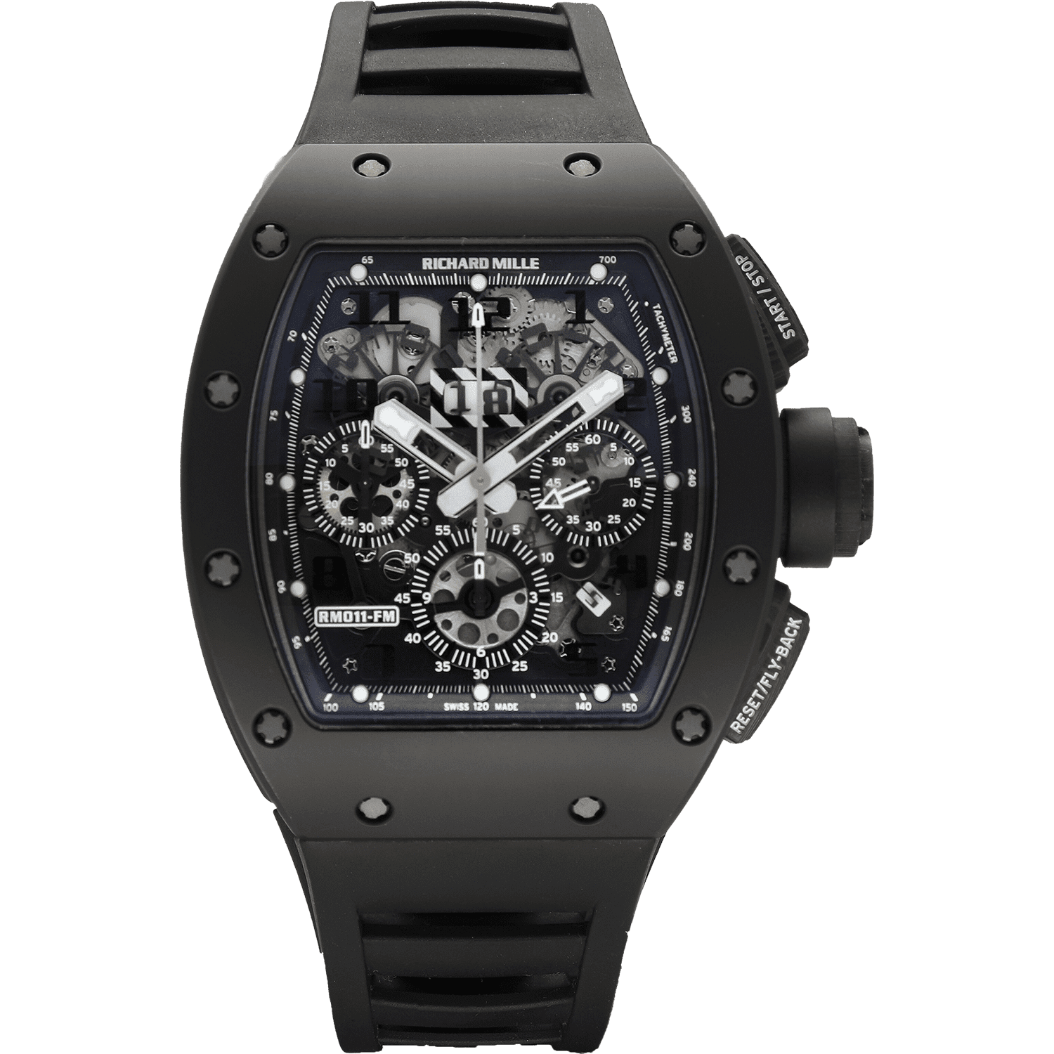 Richard Mille RM 011 Schwarz RM011 AO CA TZP