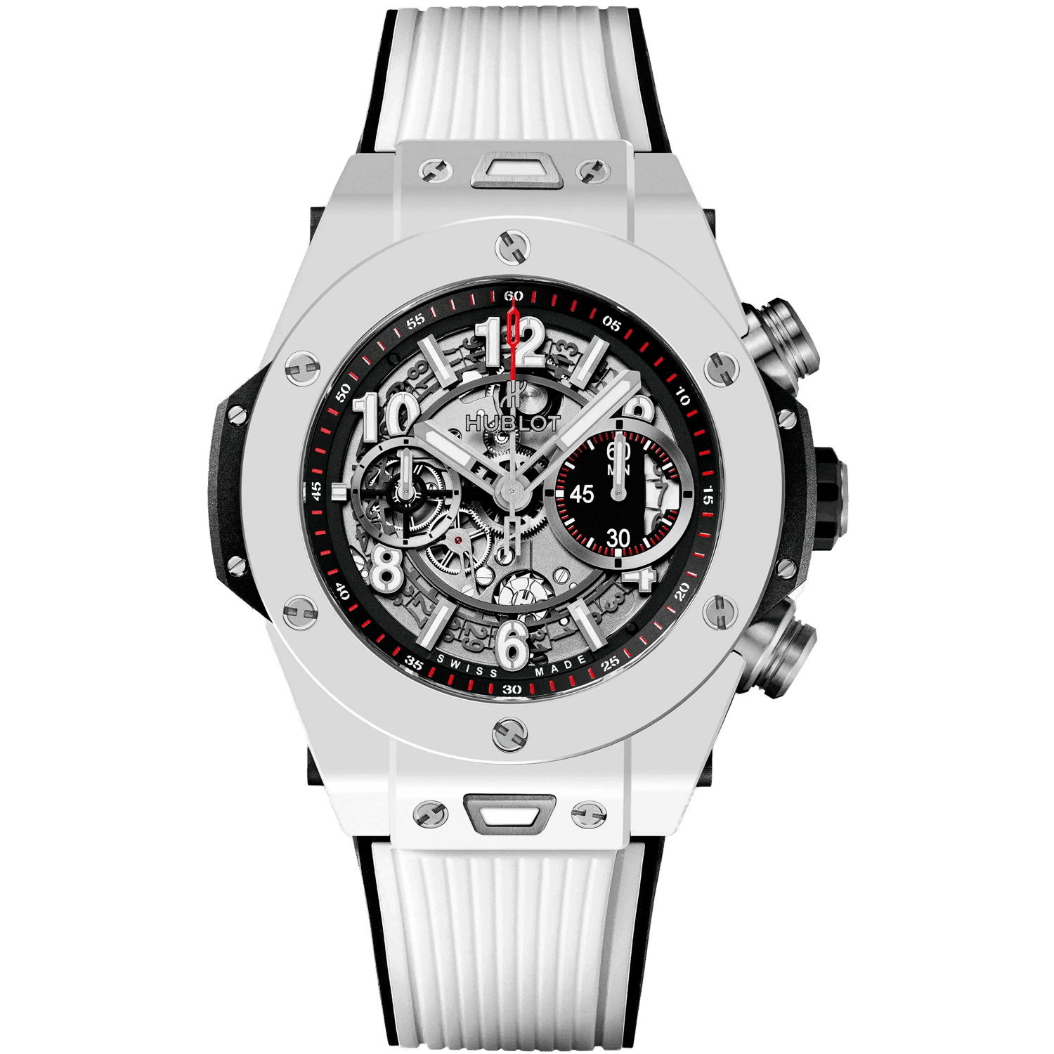 Hublot unico white ceramic sale