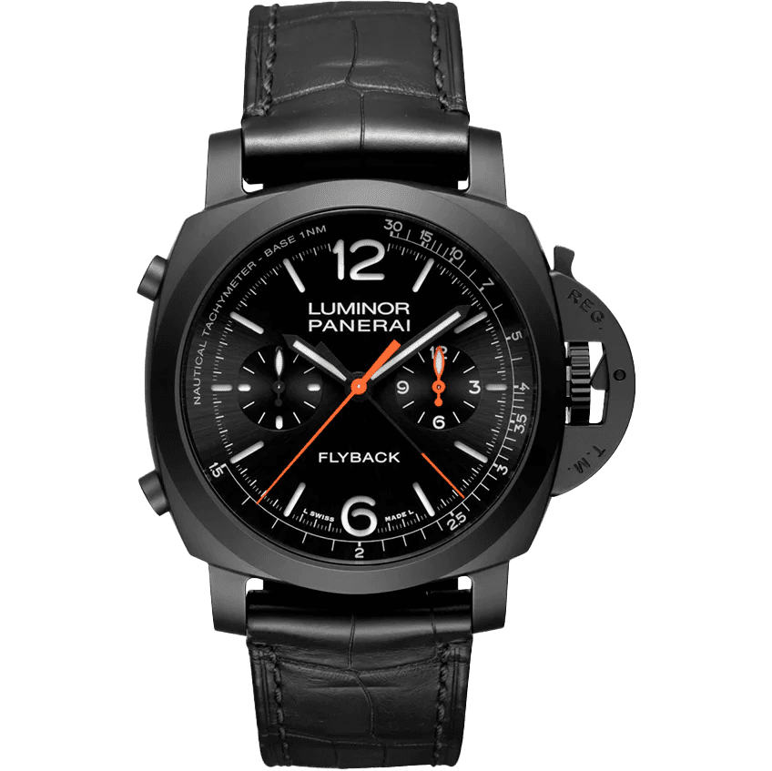 Panerai Luminor Chrono Flyback Ceramica Black PAM01298