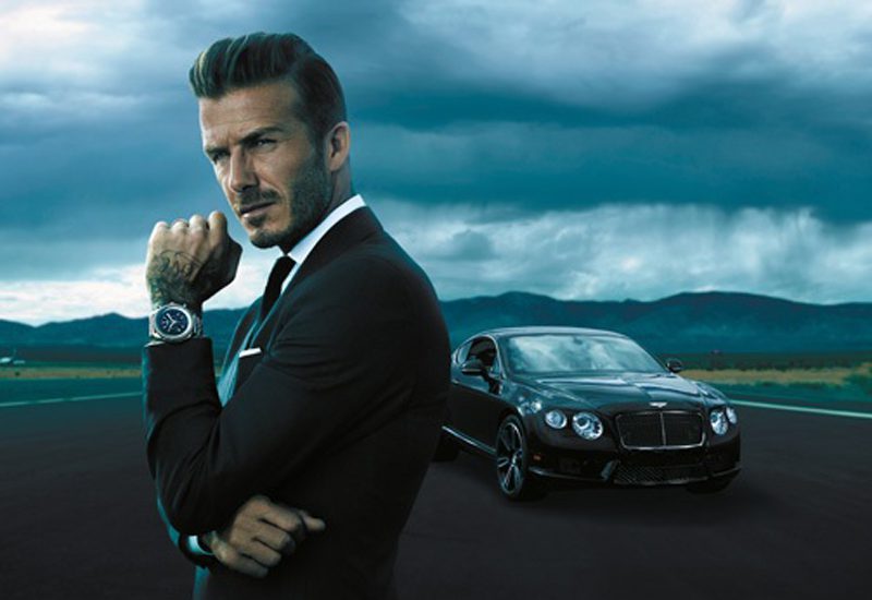 David Beckham und Breitling