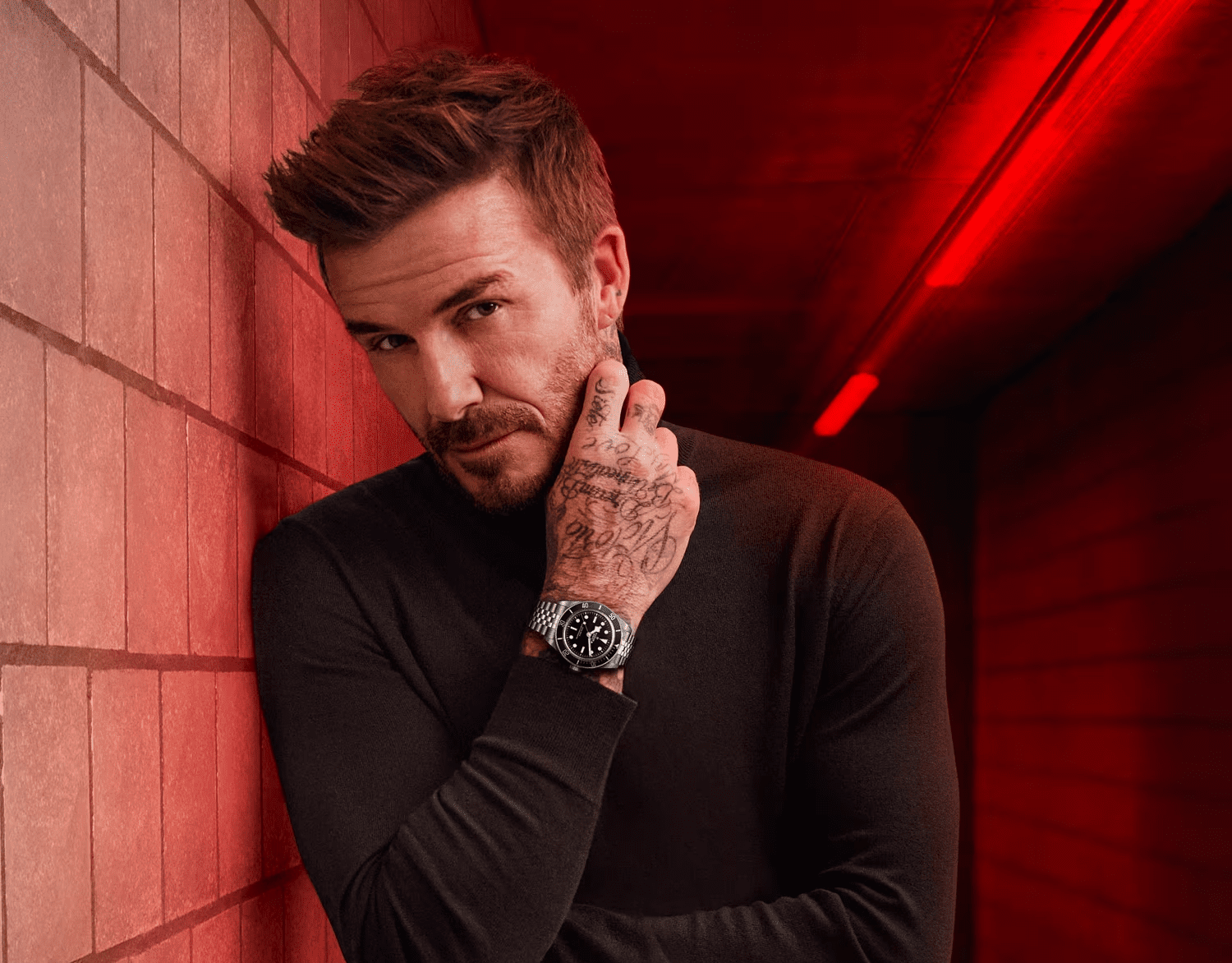 David Beckham trägt TUDOR